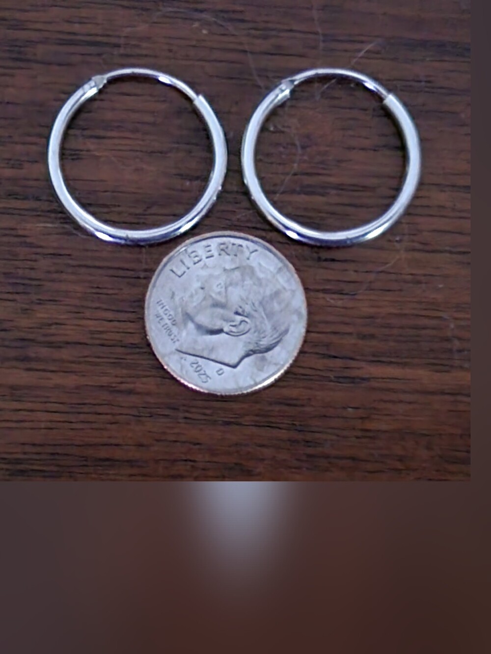 Everyday Wear Endless Sterling Silver Hoop Earrings - Picture 3 of 8